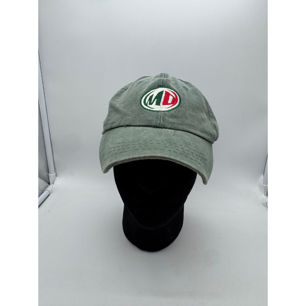 Cobra‎ Caps Mountain Dew Logo Baseball Cap Green Embroidered Adjustable Dad Hat